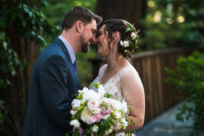 deer park villa wedding photography laughing couple