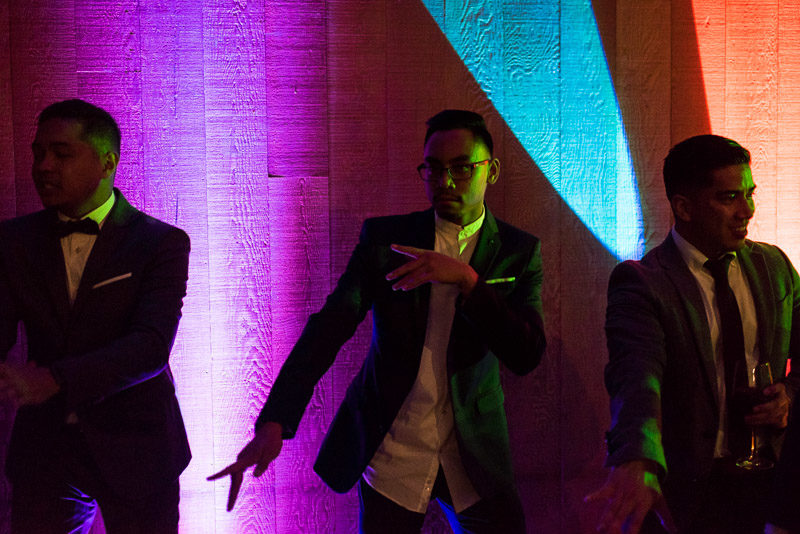 san francisco curiodyssey wedding crazy lighting