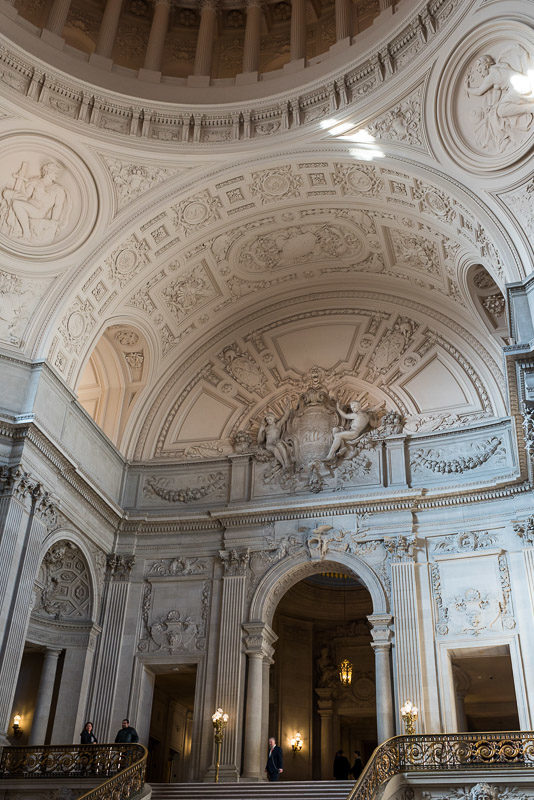 San Francisco City Hall interior detail