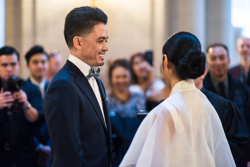 San Francisco City Hall groom