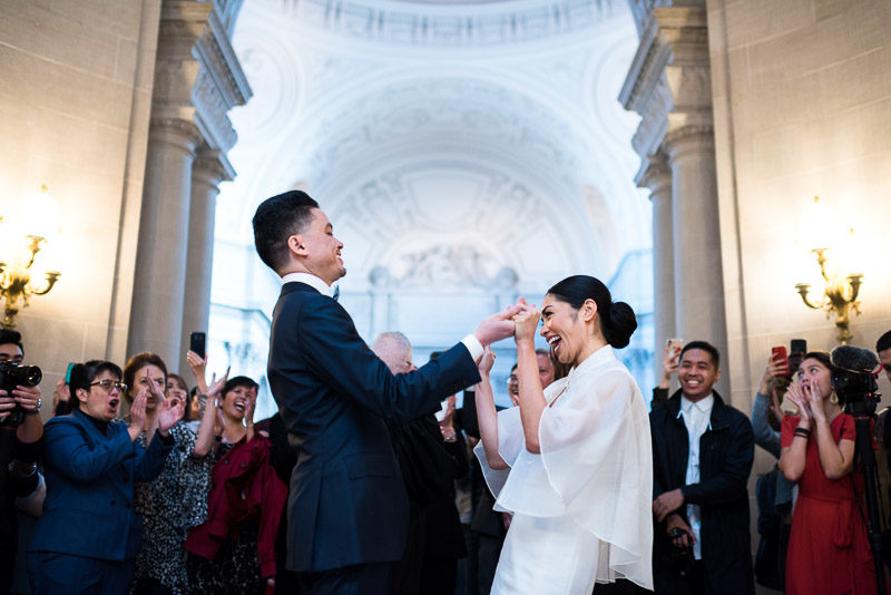 San Francisco City Hall marriage ceremony