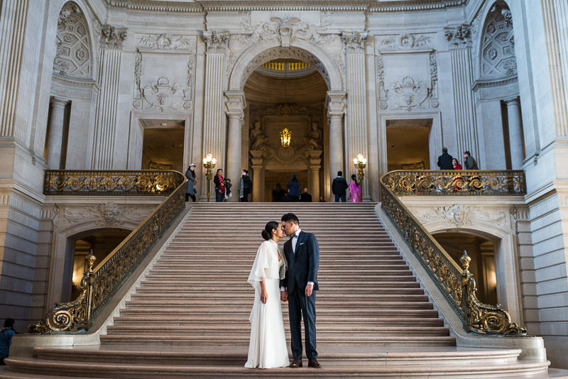 San Francisco City Hall grand staircase