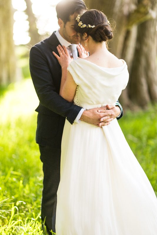 Strauss home ranch wedding bride and groom beautiful light