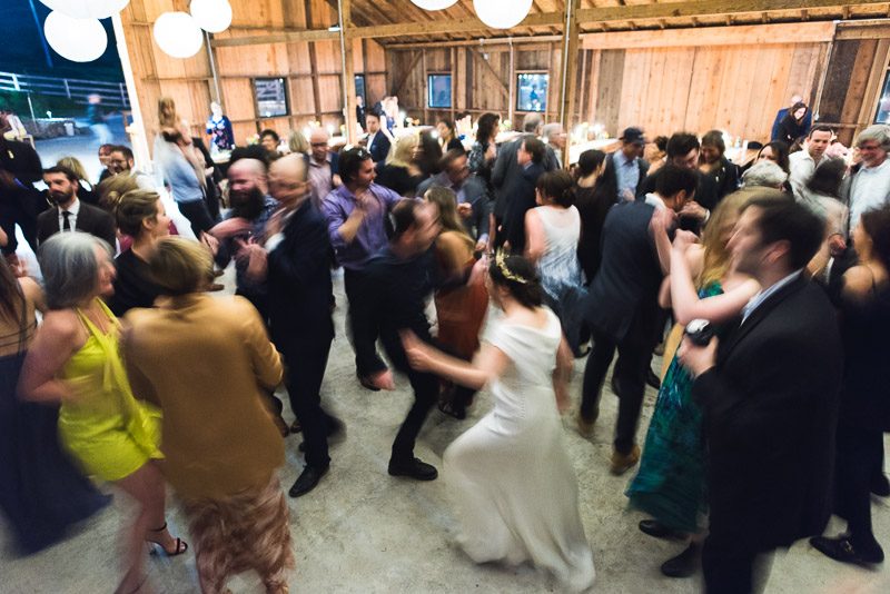 Strauss home ranch wedding dancing