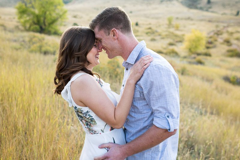 Denver Engagement Photography Morrison field