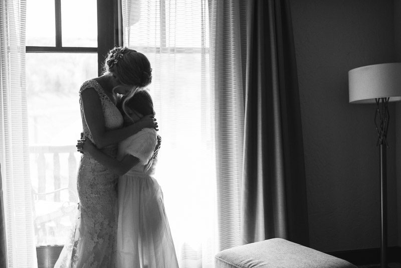 Vail Wedding Photography Camp Hale bride with daughter