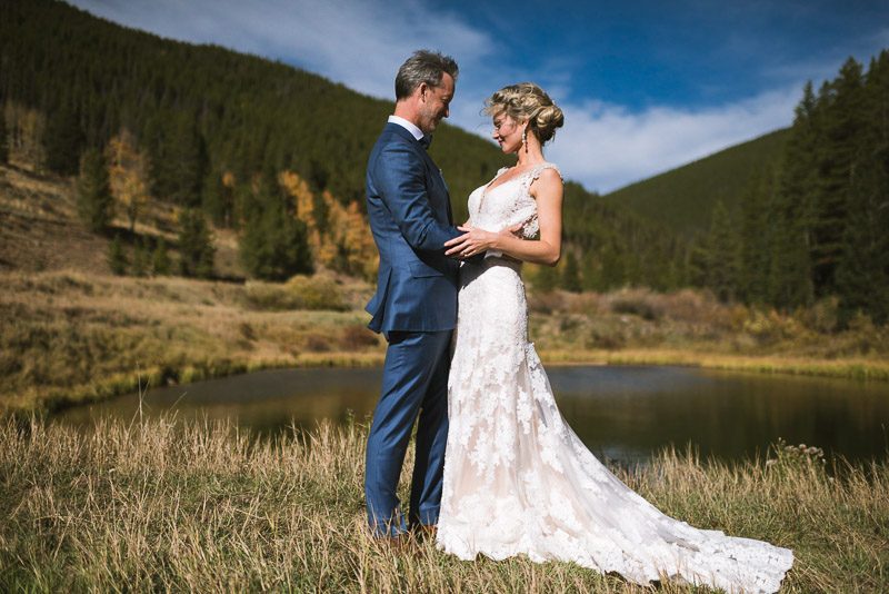 Vail Wedding Photography Camp Hale bride and groom
