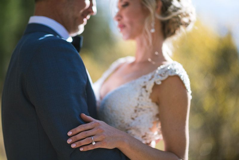 Vail Wedding Photography Camp Hale couple detail