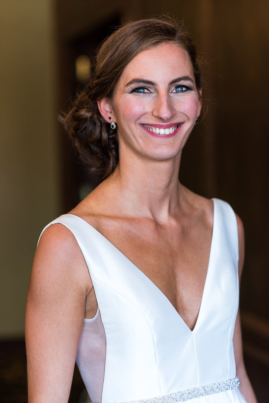 denver athletic club wedding photography bride portrait